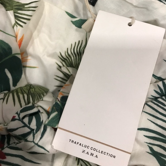 Zara Tropical Print Bralette Crop Top!✨ New-Boutique! - Picture 14 of 16